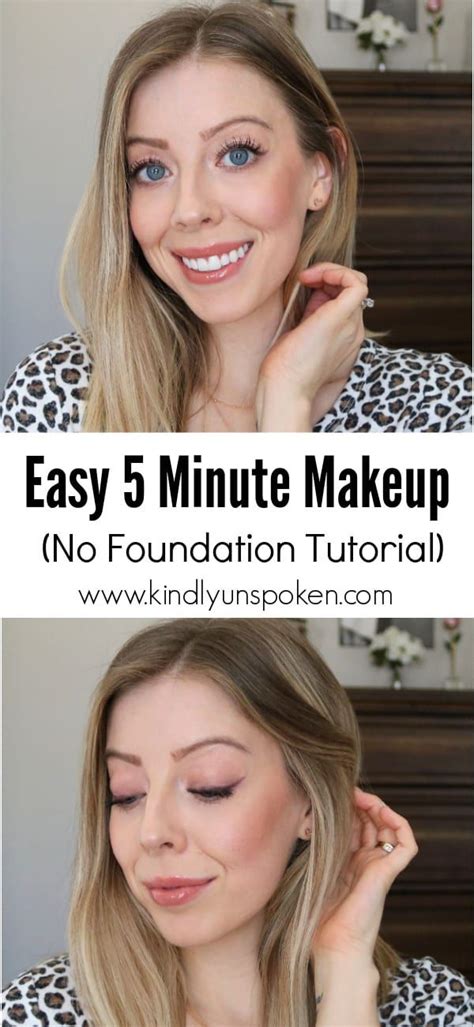 easy makeup tutorials|QUICK & EASY 5 MINUTE MAKEUP TUTORIAL! .